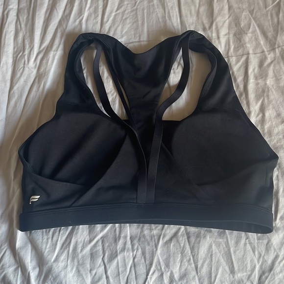 Fabletics - Kessler Medium Impact Sports Bra - Size L - black - Picture 2 of 2